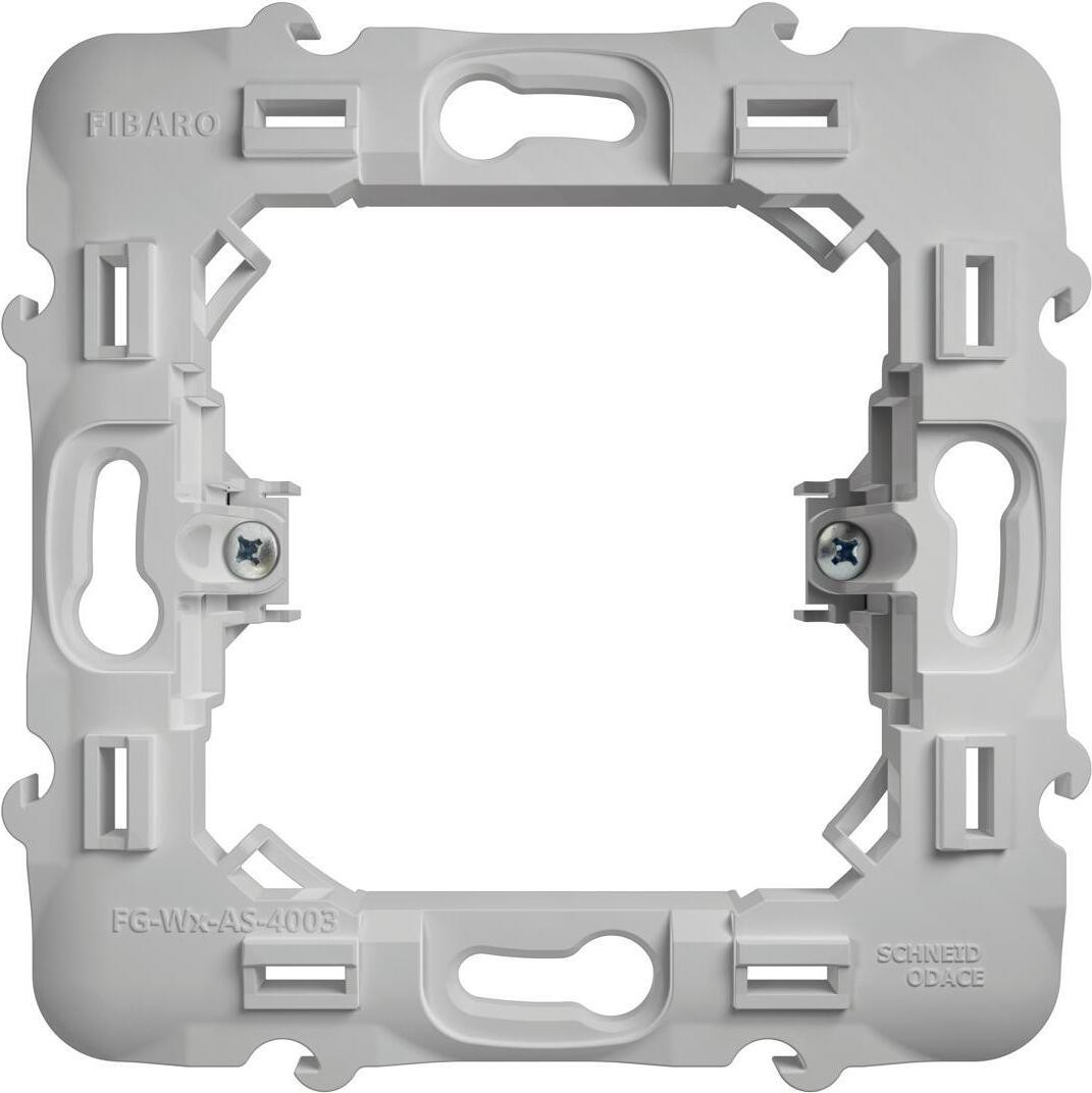 Fibaro Montageramen voor Walli-integratie, 74 x 74 mm, IP10