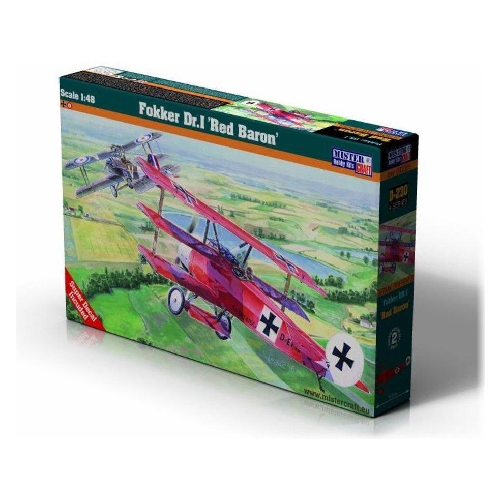 MeisterCraft Fokker Dr.I"Red Baron" NEW (D-230)