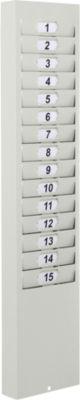 Kartenkasten für 15 Wochen-/Monatskarten