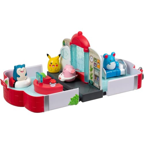Jazwares Pokémon Center Squish-a-longs speelset
