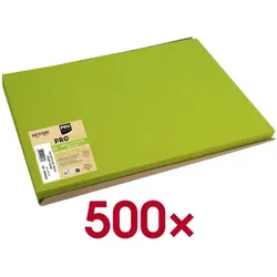 PROnappe Platzsets 500 Stück grün, 40x30 cm