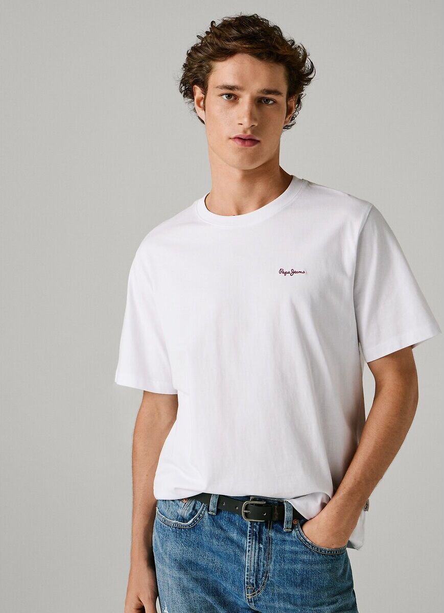 PEPE JEANS T-shirt manches courtes CONTRAST CONNOR