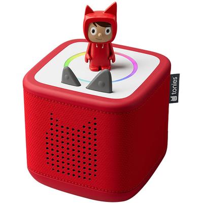 TONIES Lautsprecher "Toniebox 2 Starter Set", rot, B:13cm H:12,6cm T:13cm, Lautsprecher