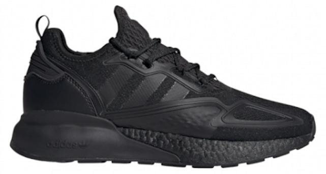adidas ZX 2K Boost Core Black - EU 44