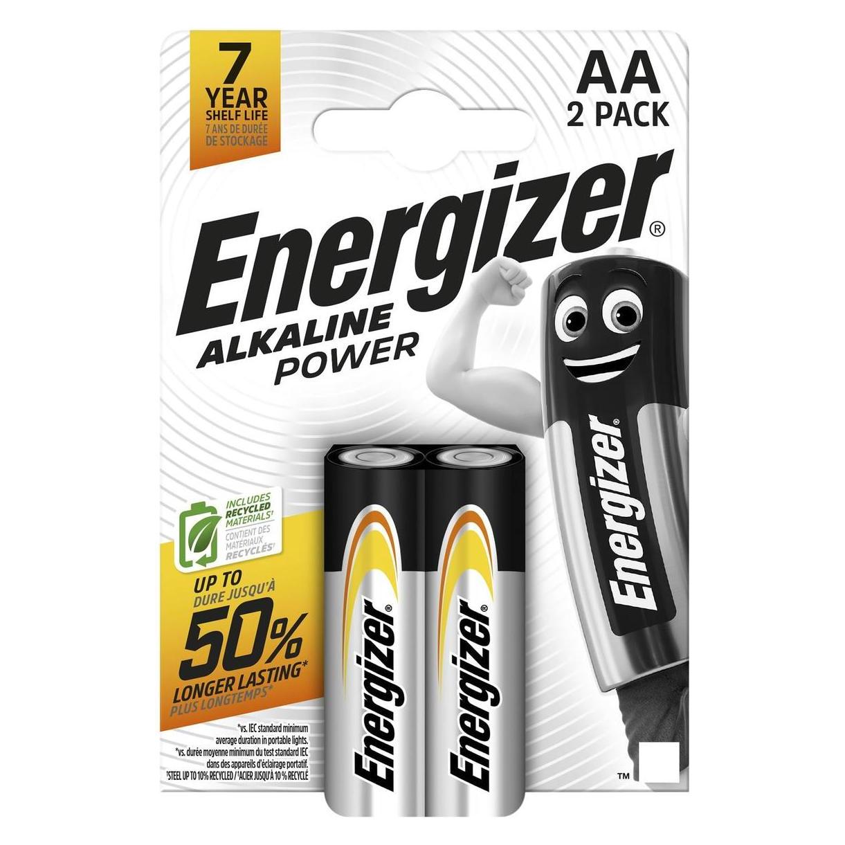 Energizer Battery Base AA Alk1.5v B2 (2 Stk., AA) (7638900297416)