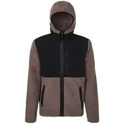 Rock Experience Savoonga Hoodie M - Fleecejacke - Herren - Brown/Black - 2XL