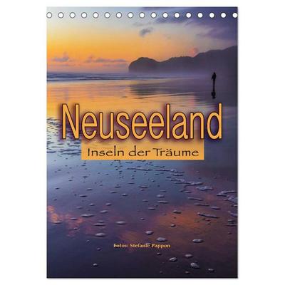Neuseeland, Inseln der Träume (Tischkalender 2026 DIN A5 hoch), CALVENDO Monatskalender