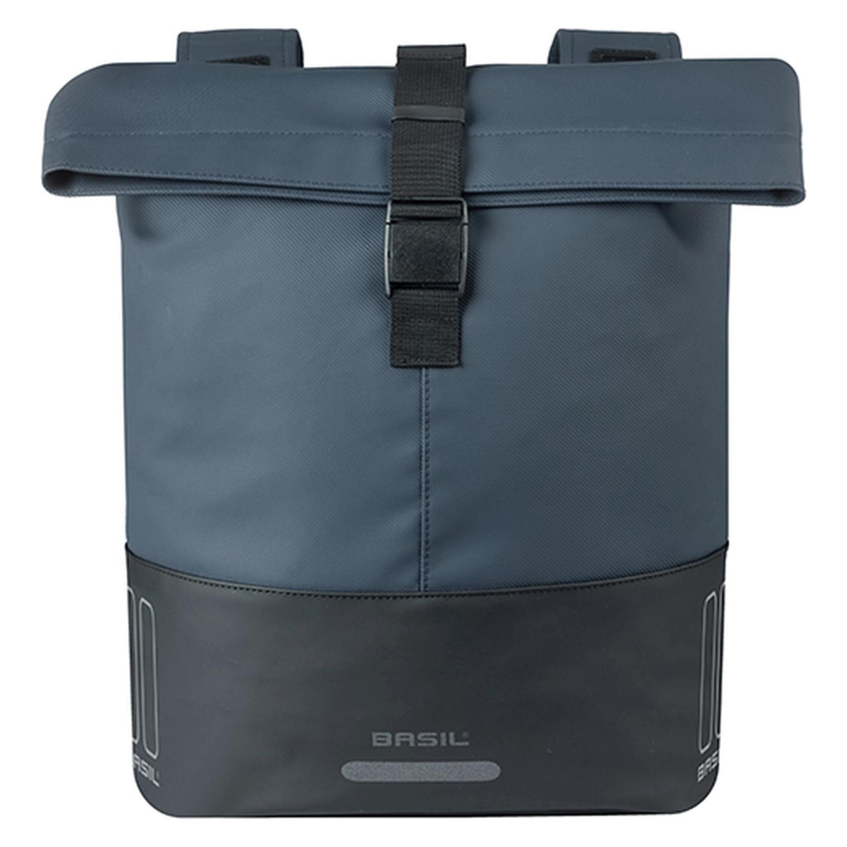 Basil Borsa Laterale Doppia (32 l, Gepäckträgertasche) (B18503-marine/noir)