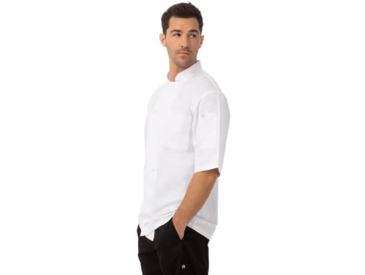 Chef Works JLCV Montreal Essential Cool Vent Chef Coat, Wit, X-Large