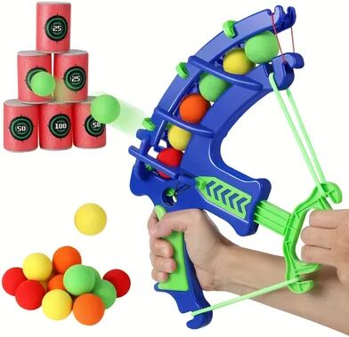 Friendly Fresh Finds Indoor And Outdoor Children Shooting Toys, Hot Selling Bow And Arrow Ejection EVA Sponge Ball Target Bucket Sticker. Indoor And Outdoor Children Shooting Toys, Hot Selling Bow And Arrow Ejection EVA Sponge Ball Target Bucket Sticker.