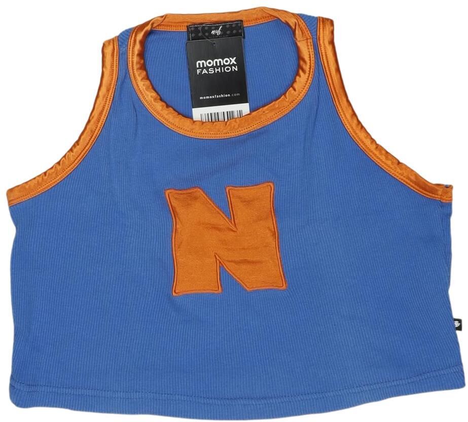 NAF NAF Damen Top, Mehrfarbig, Gr. S, Baumwolle - Second Hand