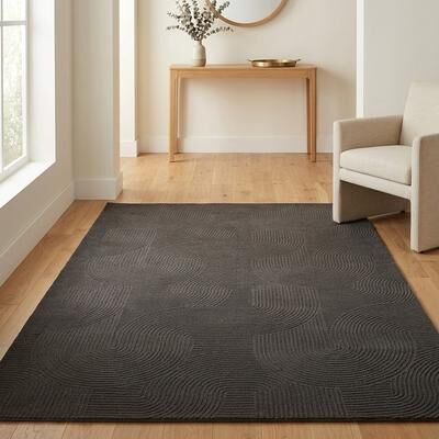 ECARPETGALLERY Elion Modern Machine Washable Area Rug