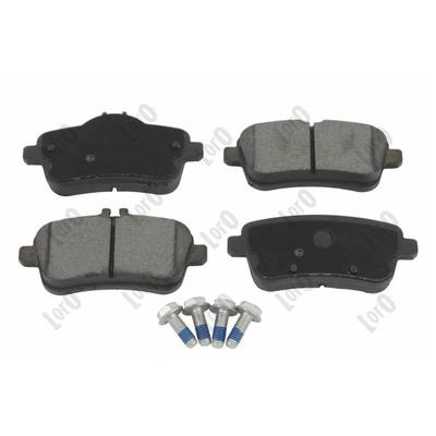 ABAKUS Bremsbelagsatz, Scheibenbremse 23102089 für Mercedes