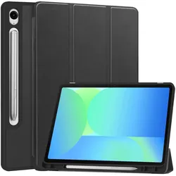 Samsung Trifold Cover (Samsung Galaxy Tab S10 FE, Samsung Galaxy Tab S10 Lite), Tablet Hülle, Schwarz