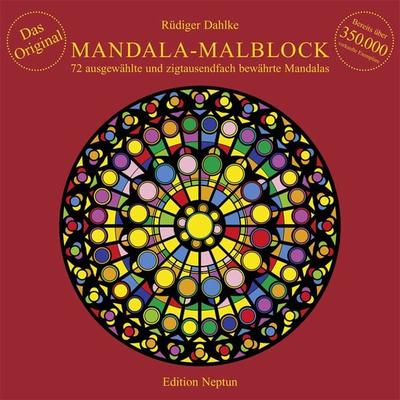 Mandala-Malblock, Taschenbuch von Rüdiger Dahlke, Neptun Media, 978-3-89321-076-3
