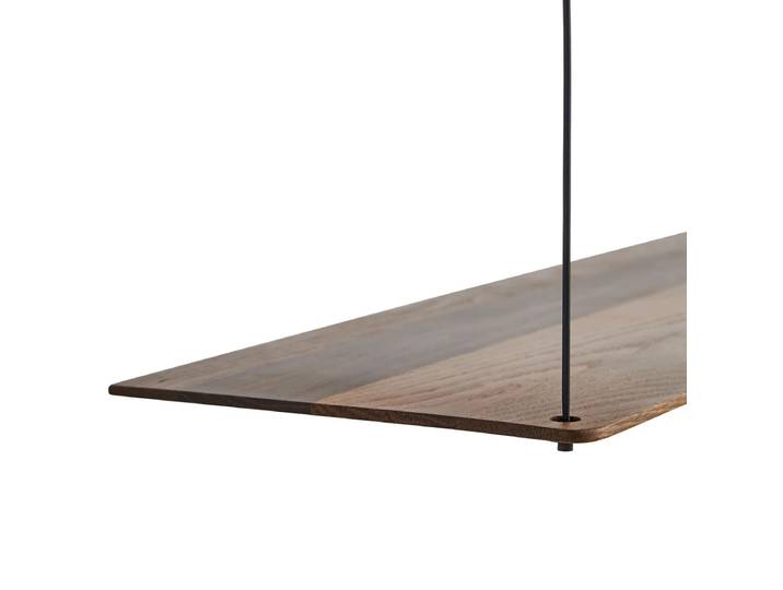 Woud - Regalbrett für Stedge Wandregal 80 cm, Eiche geräuchert
