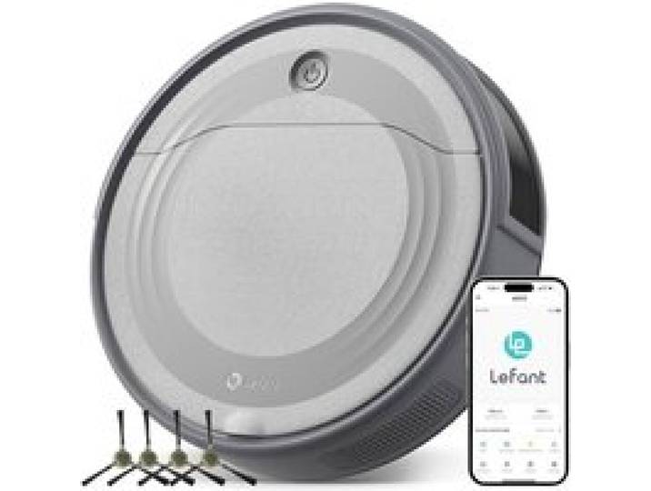 Robot aspirateur - Lefant M310 - Aspiration 4500Pa - 180 minutes dautonomie - Contrôle App/Alexa