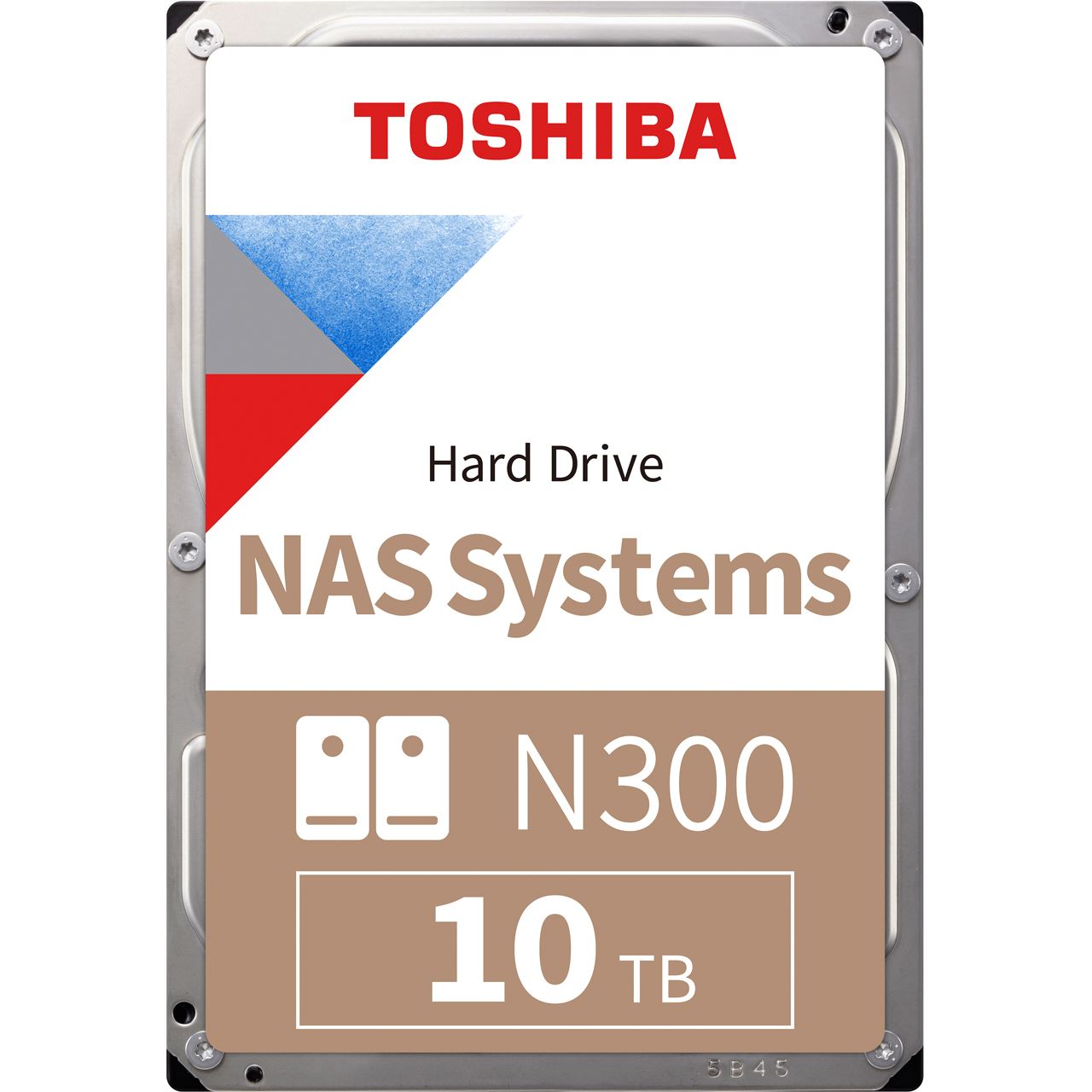10TB Toshiba N300 HDWG11AEZSTA 256MB 3.5" (8.9cm) SATA 6Gb/s