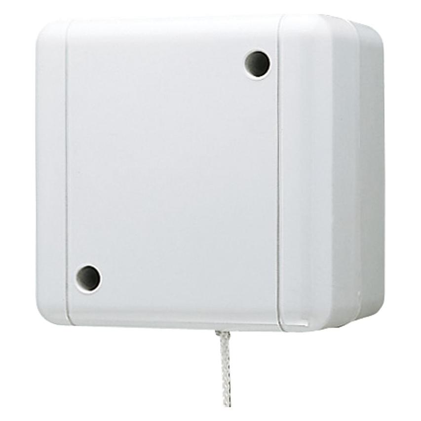 JUNG Zugtaster-Modul gr 1W AP WG 800 IP44 glz 833ZW (833ZW)