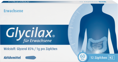 Engelhard Arzneimittel GmbH & Co.KG GLYCILAX Suppositorien für Erwachsene 12 St 04942851