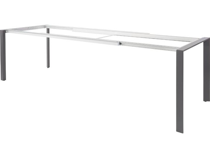 Ellems Stettin Ausziehtisch-Gestell Graphit 200/260 x 90 cm