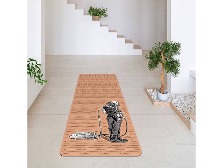 Tapis de yoga Plongeur 183 x 61cm Noir