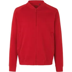 Neutral Unisex Bio Sweatjacke O73501 red XL