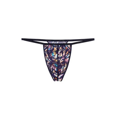 String HOM "String G-String Viscaya 1er Pack", Herren, Gr. M, bunt (blau, gelb, pink), Obermaterial: 78% Polyamid PA. 22% Elasthan EL., Unterhosen String