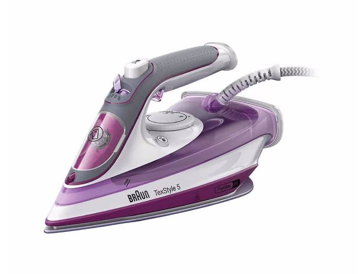 Braun TexStyle 5 SI5034VI Dampfbügeleisen – Bügeleisen/Dampfbügeleisen – violett