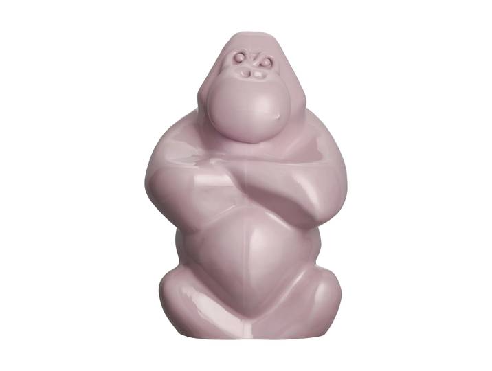 Kosta Boda Sculpture Gabba Gabba Hey 305 mm Rose pâle