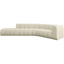 ECKSOFA modulares Sofa Tilmo-L1 - 399x194x70 cm Beige