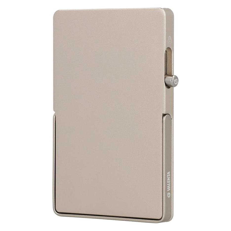 Valenta Kartenschutzständer, MagSafe - Natural Titanium (589321)