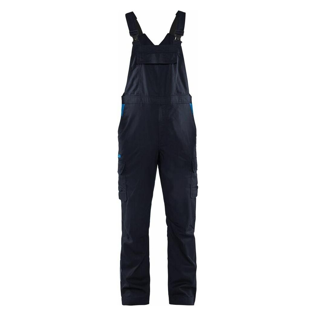 Blakläder Latzhose Industrie Stretch, marineblau / kornblau, Konfektionsgrösse 48 (48) (264418328985C48)