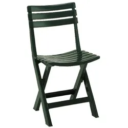 Dmora Arizona - Outdoor-Stuhl, Grün, ein Stuhl Made in Italy