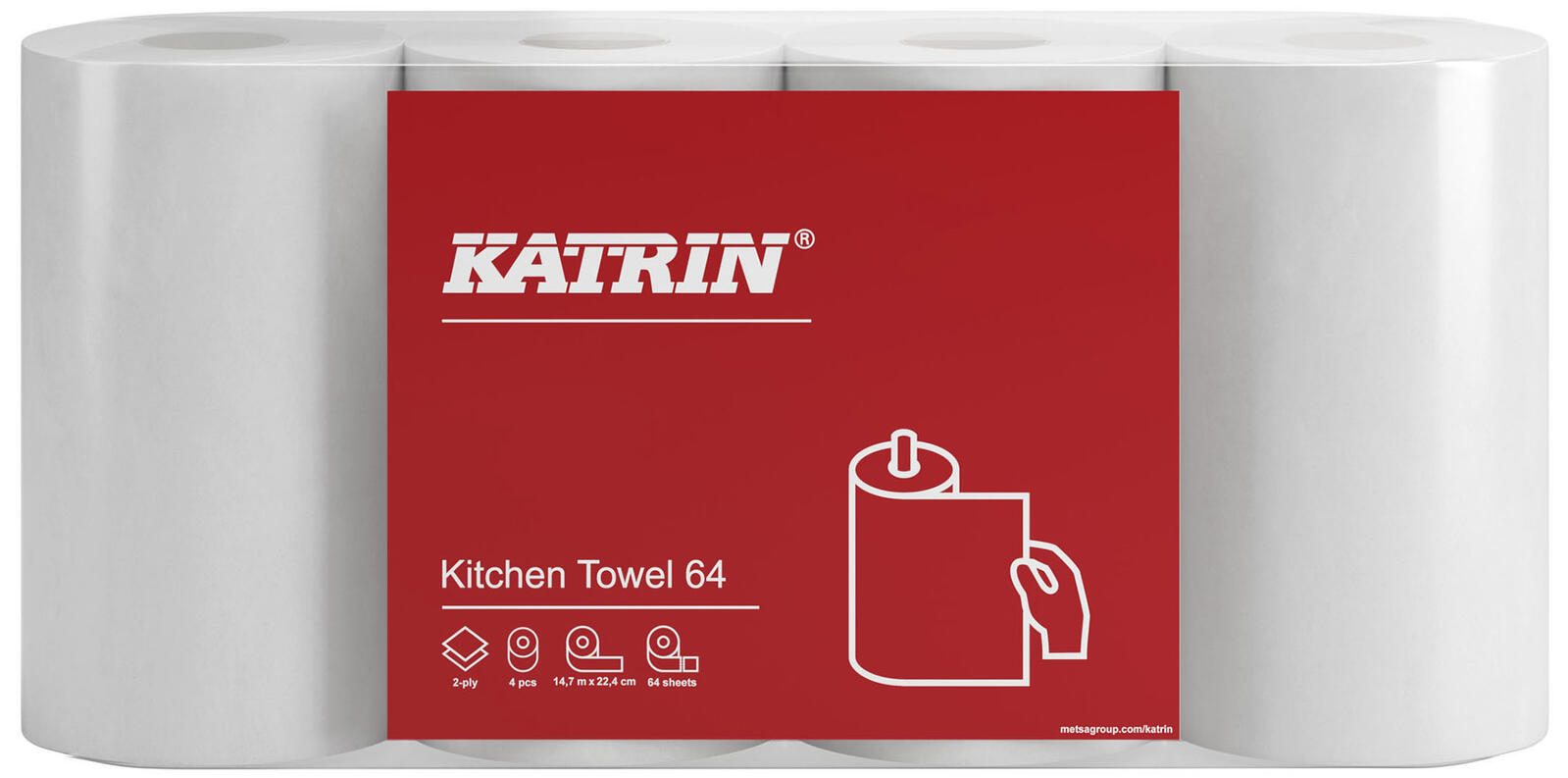 KATRIN Küchenrollen 2-lagig 87075