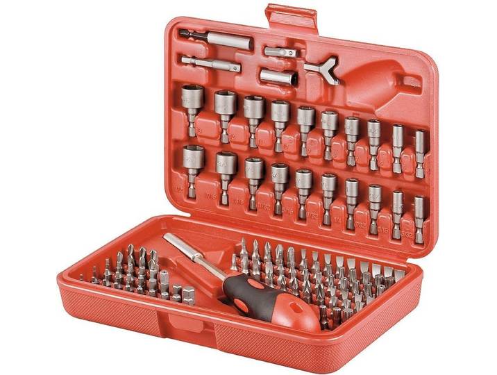 Fixpoint 113-delige bit set - Hoogwaardig S2 gereedschap staal - Inclusief koffer