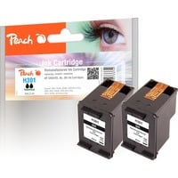 Tinte Doppelpack schwarz PI300-503 kompatibel zu HP 301, CH561EE