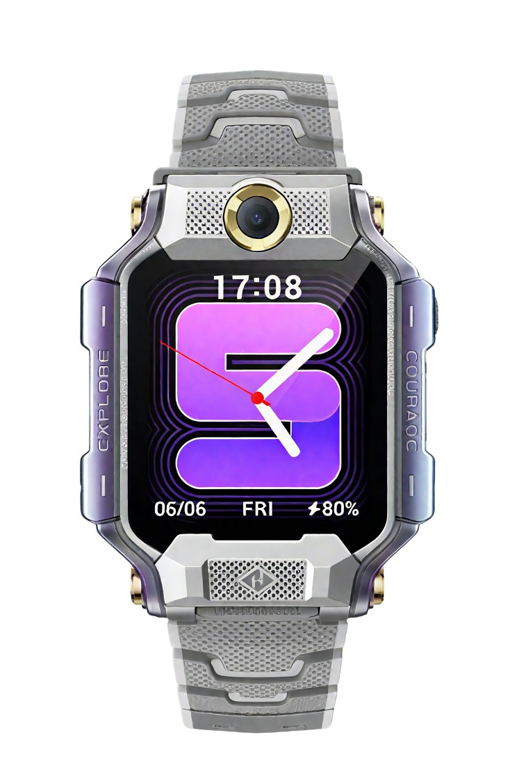 imoo Watch Phone X10 grau Kinder Smart-Watch imoo-X10-Silver