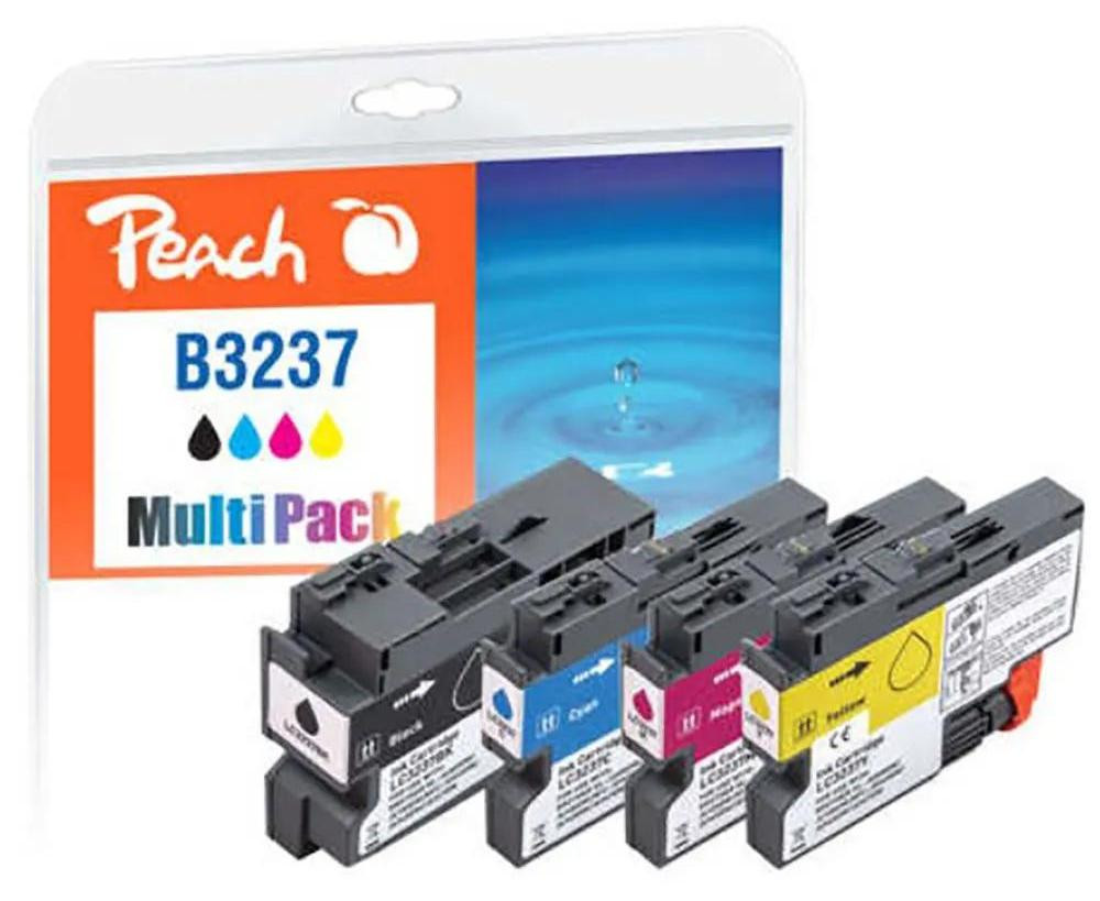 Peach PI500-294 inktpatroon compatibel met Brother LC-3237 multipack PEA