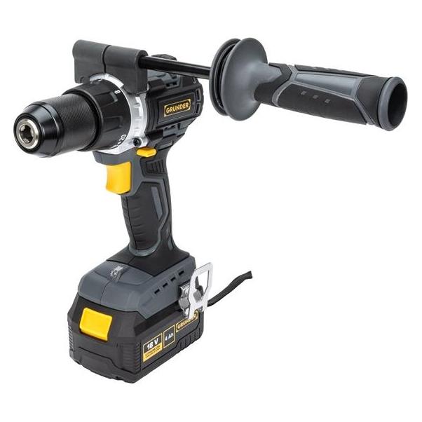 Grunder CORDLESS DRILL CD-B0718 18V BL 4AH (Bohrschrauber) (CD-B0718 KIT)
