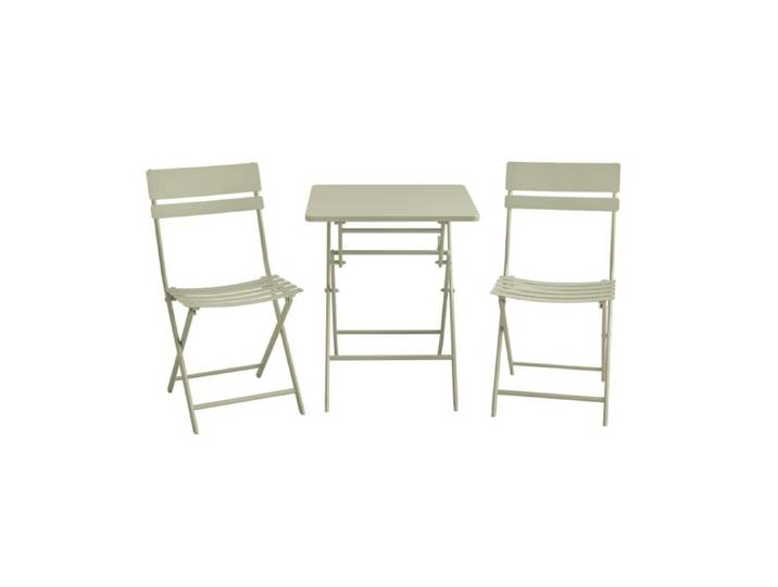 Bistro-Set faltbar reseda