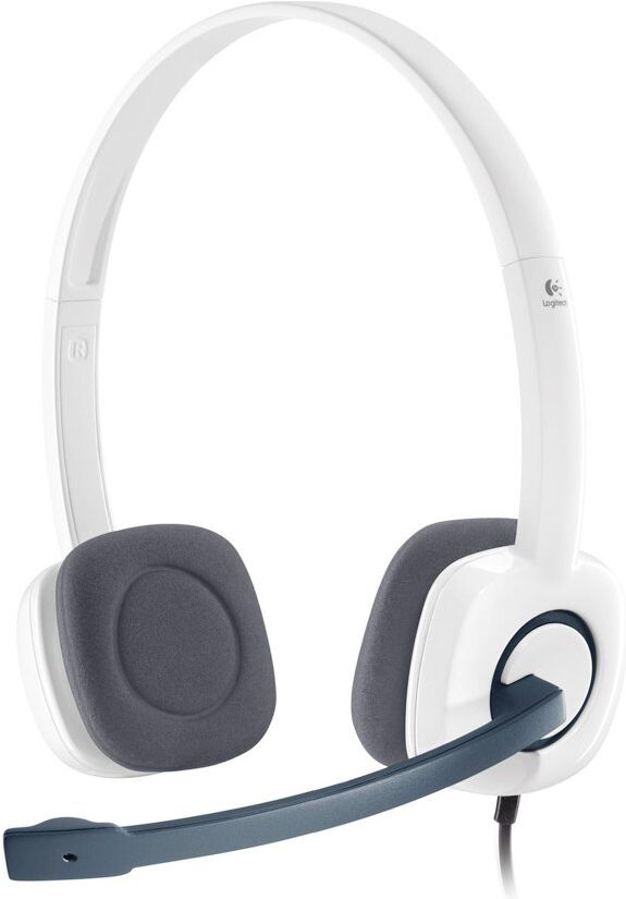 Cuffie microfono filo Logitech 981 000350 H SERIES H150 White