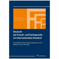 Deutsch als Fremd- und Fachsprache im internationalen Kontext, Fachbücher