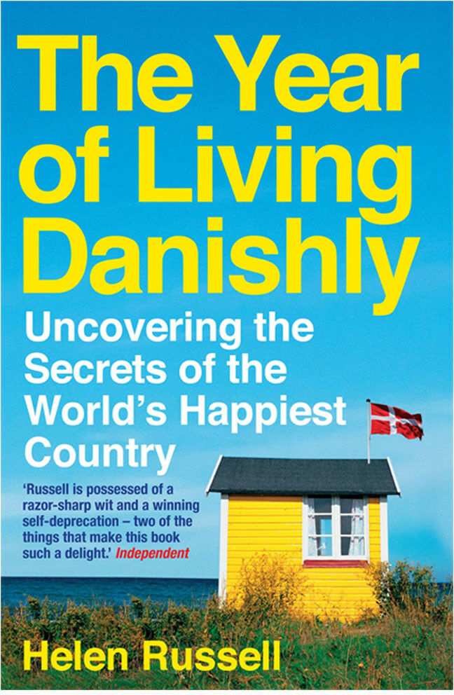 Icon Books The Year of Living Danishly by Helen Russell - Paperback Travel Memoir - Denmark Happiness - Adult Non-Fiction Gift