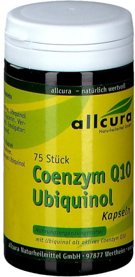 Coenzym Q10 Ubiquinol 100 mg Kapseln 75stk
