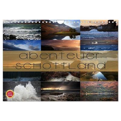 Abenteuer Schottland (Wandkalender 2027 DIN A4 quer), CALVENDO Monatskalender
