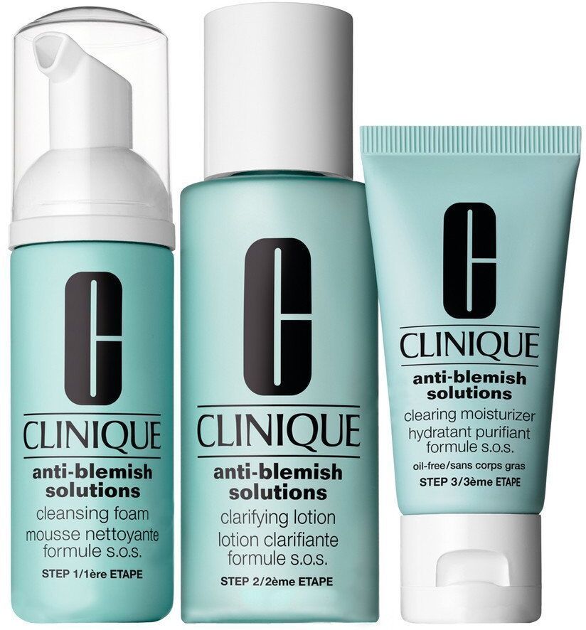 Clinique 3 Step System Anti Blemish Solution Gift Set