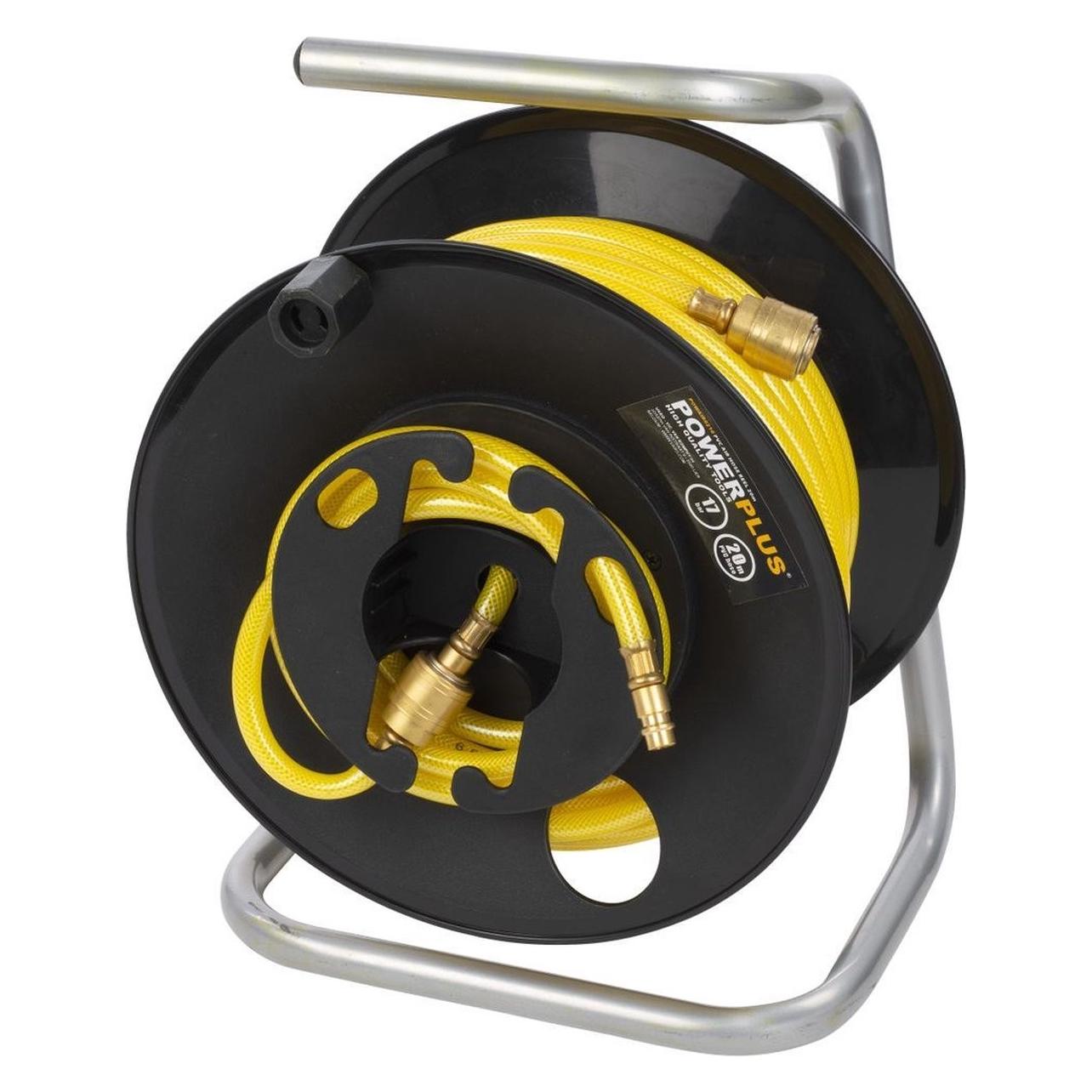 Powerplus PVC Schlauchaufroller 20m (POWAIR0210)