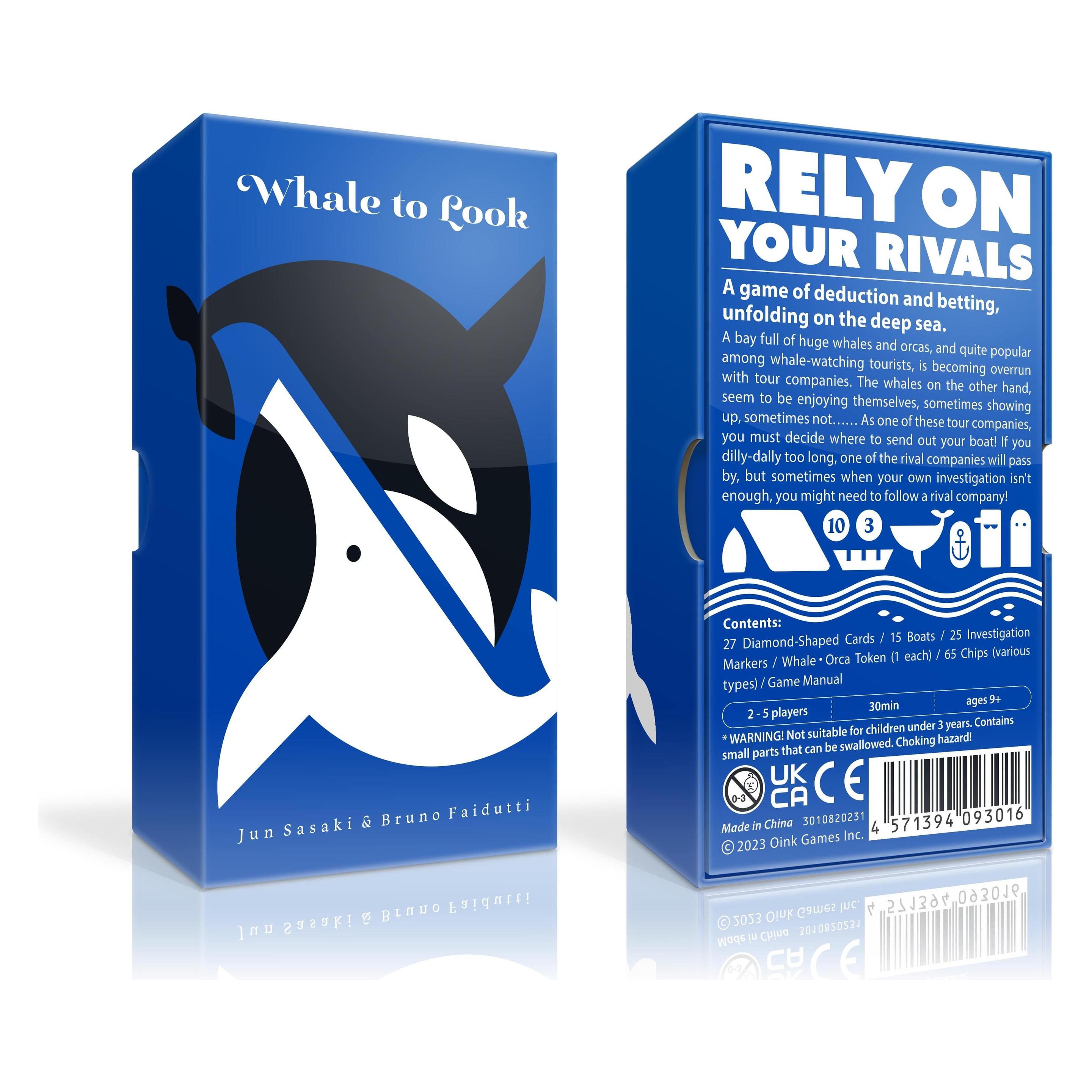 Oink Games Whale to Look (englisch) (Englisch) (OIN93016)