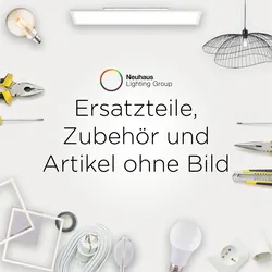 Neuhaus PURE® LED Deckenleuchte PURE Vitrum, dark-metal brown, dimmbar